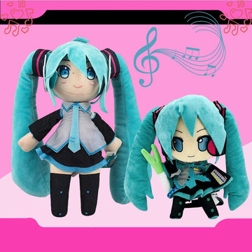 25cm Japanese Anime Plush Stuffed Toy Hatsune Miku Plush Doll Soft Pillow Future Doll Cute Christmas Gift For Children