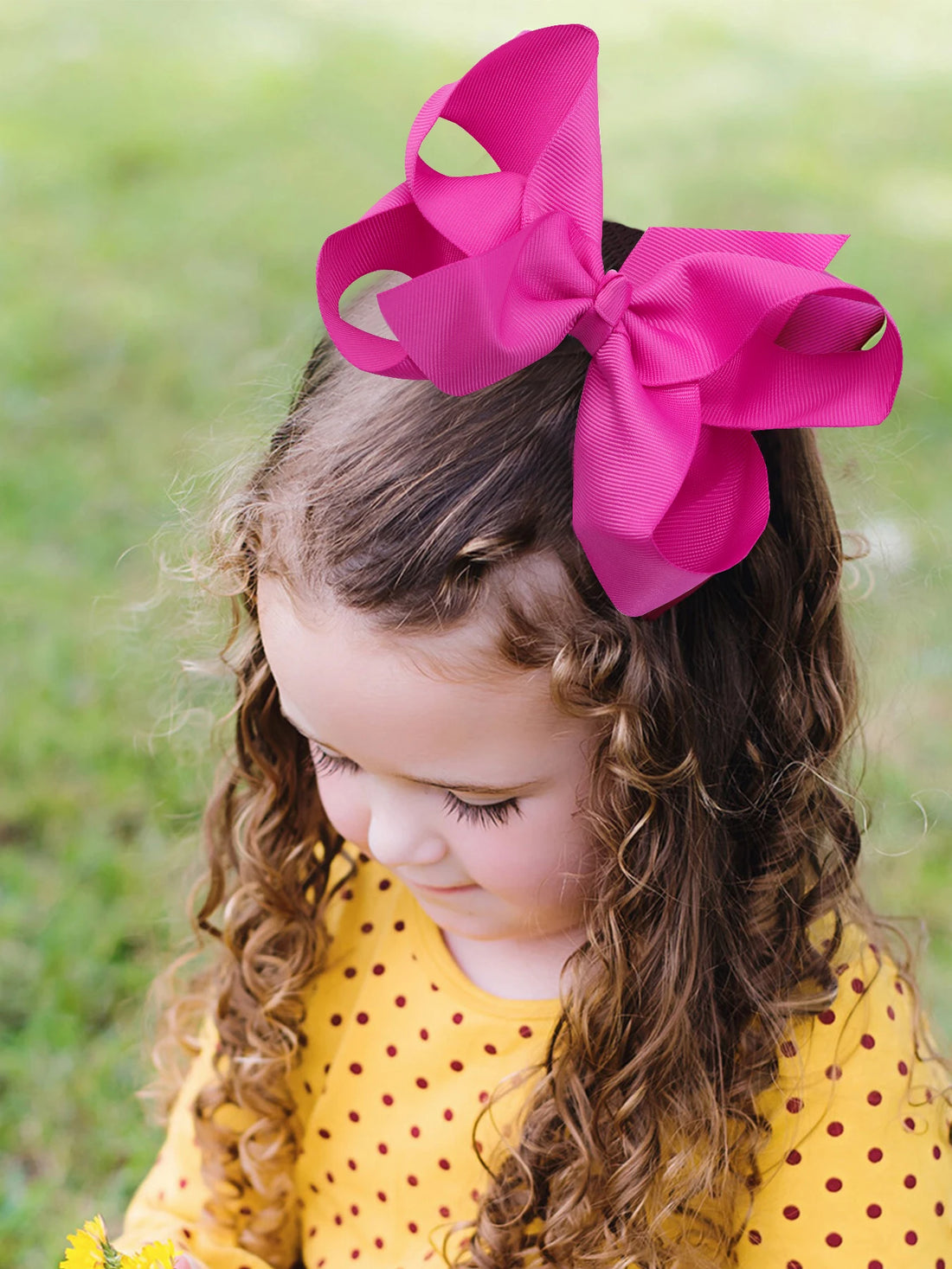 New Solid Bows Hair Clips For Girls Handmade Grosgrain Ribbon Bow Hairpins Children Barrettes Fashion Boutique Hair Accessories