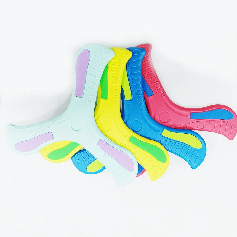Boomerang Toy Three-leaf Cross Outdoor Flying Disc Games Adult-kids Interactive Sports Toys for Children Decompression Gift