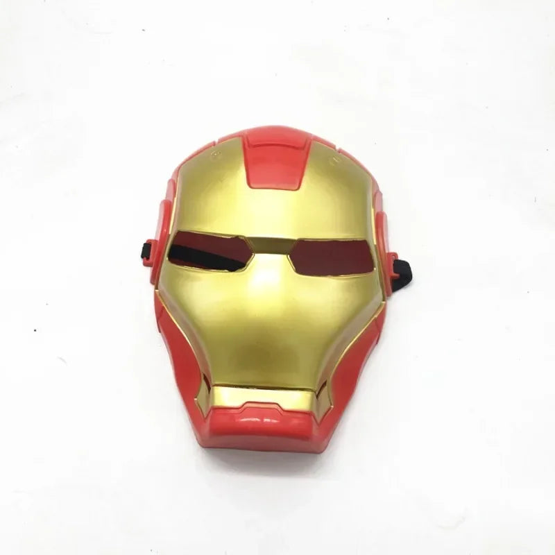 BEAST KINGDOM Spider Man Mask Hulk Wolverine Cosplay Props Ironman Theme Party Mask Halloween Dress Up Boys Girls Birthday Gift