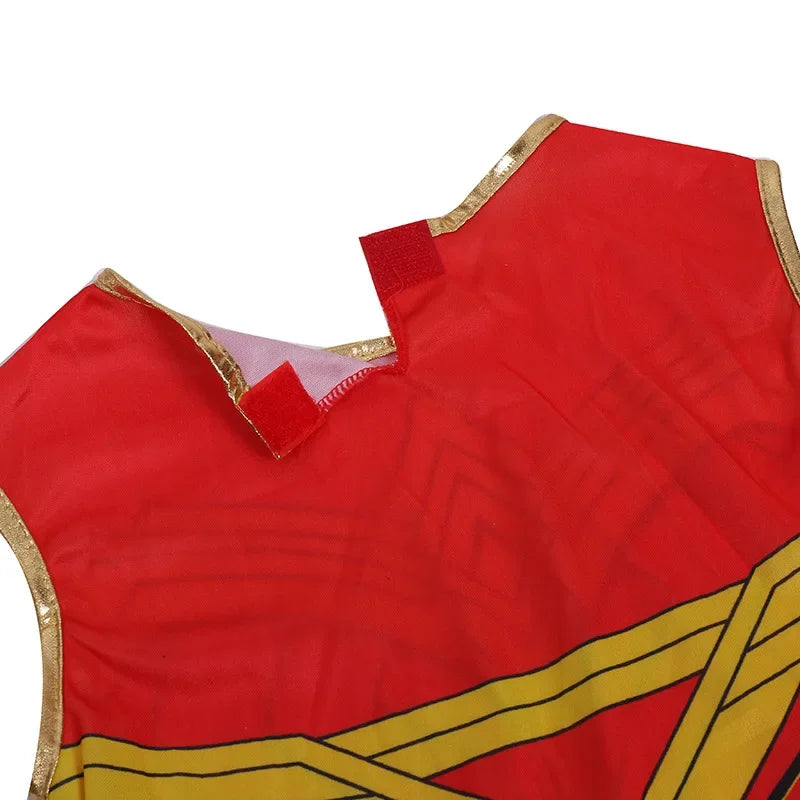 Anime Deluxe Child Dawn of Justice Wonder Woman Girl Superhero Halloween Cosplay Fantasia Fancy Dress Costume Cosplay Costumes